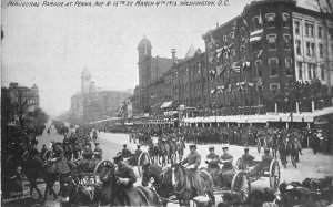 DC Washington Inaugural Parade Horses Ottenheimer 1913 Postcard 22-3525