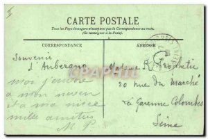 Old Postcard Folklore Auvergne The bourree Round