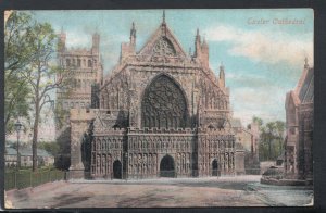 Devon Postcard - Exeter Cathedral    T6419