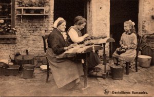 Belgium Dentellieres Flamandes Women Lacemakers