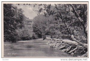 TARR STEPS - Clapper Bridge Across The River Barle In The Exmoor National Par...