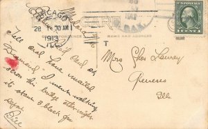 LP98   Medora Illinois RPPC Postcard Bridge