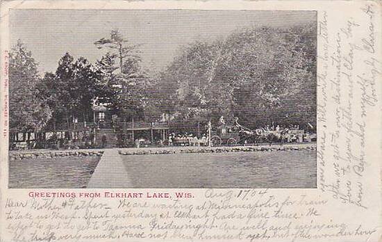 Wisconsin Elkhart Lake Greetings From Elkhart Lake