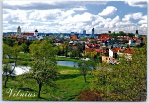 Postcard - View of Vilnius City - Vilnius, Lithuania 