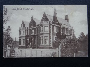 Norwich Thetford Attleborough ROYAL HOTEL c1916 Postcard by J. Eckford & Co