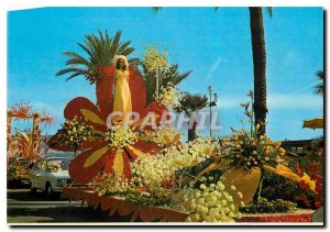 Postcard Modern Nice Cote d'Azur French Fiviera Battle of Flowers