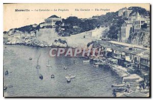 Postcard Old Marseille The Corniche The Prophet