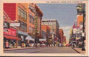 KY Louisville Fourth Avenue Looking North CUrteich