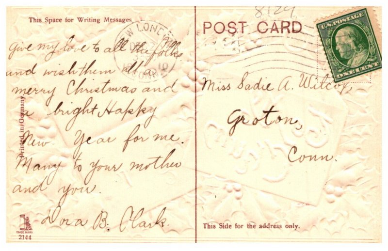 Christmas  To My Chum