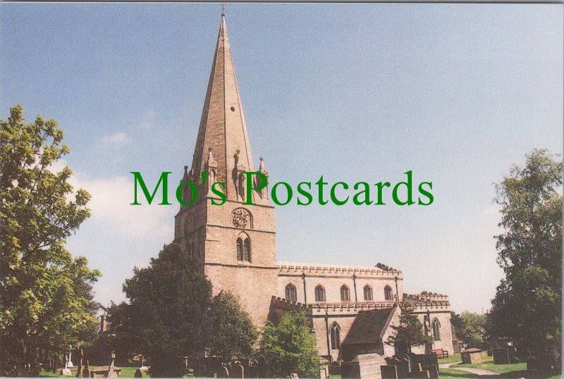 Nottinghamshire Postcard - Edwinstowe, Church of St Mary   RR18954