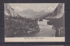 CANADA, ALBERTA, BANFF, BAW RIVER PARK, c1930 ppc., unused.