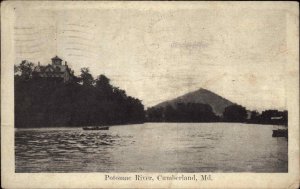 Cumberland Maryland MD Potomac River c1910 Vintage Postcard