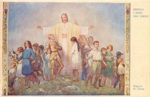 Behold I send you forth by Margaret W. Tarrant Medici Society postcard