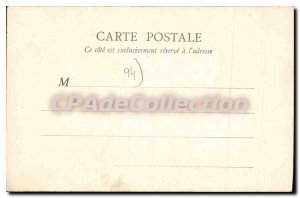 Old Postcard The tower Around Marne Champigny