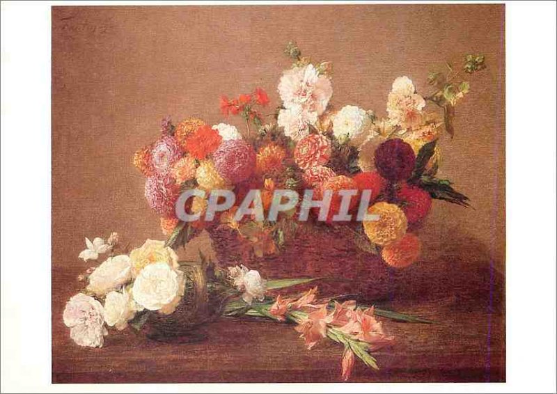 Modern Postcard Paris Grand Palais exhibition Fantin Latour November 10, 1982...