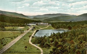 NH - Crawford Notch. Crawford House from Elephant's Head