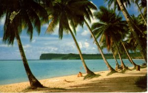 Tamuning, Guam - A view of Tumon Beach - in 1961