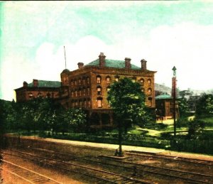 Cumberland & Ohio Depot Cumberland Maryland MD UNP 1920s Postcard N17