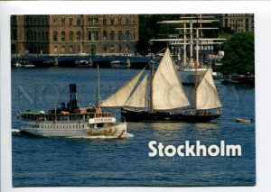 401854 SWEDEN STOCKHOLM ship Storskar Old postcard