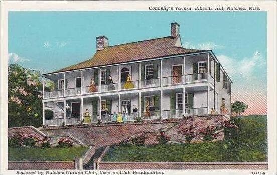 Mississippi Natchez Connellys Tavern Ellicotts Hill