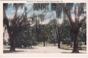 Florida Jacksonville Entrance To Riverside Park