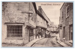 c1940's Three Kings Yard Strand Street Sandwich Kent England Antique Postcard
