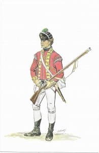 Light Infantryman 1779 British 38th Regiment of Foot