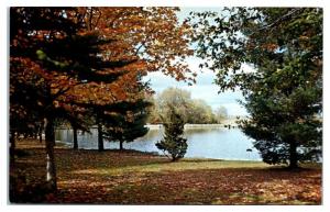 1950s/60s Walton Lake, Crestline, OH Postcard