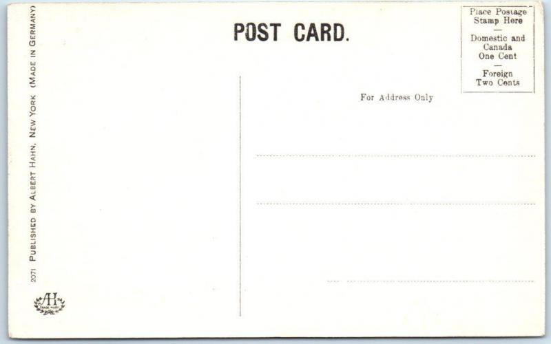 NEW HAVEN, Connecticut  CT   PIERSON HALL   Postcard