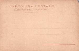 Vintage Postcard Valle Di Pompei Via Provinciale Street View Italy