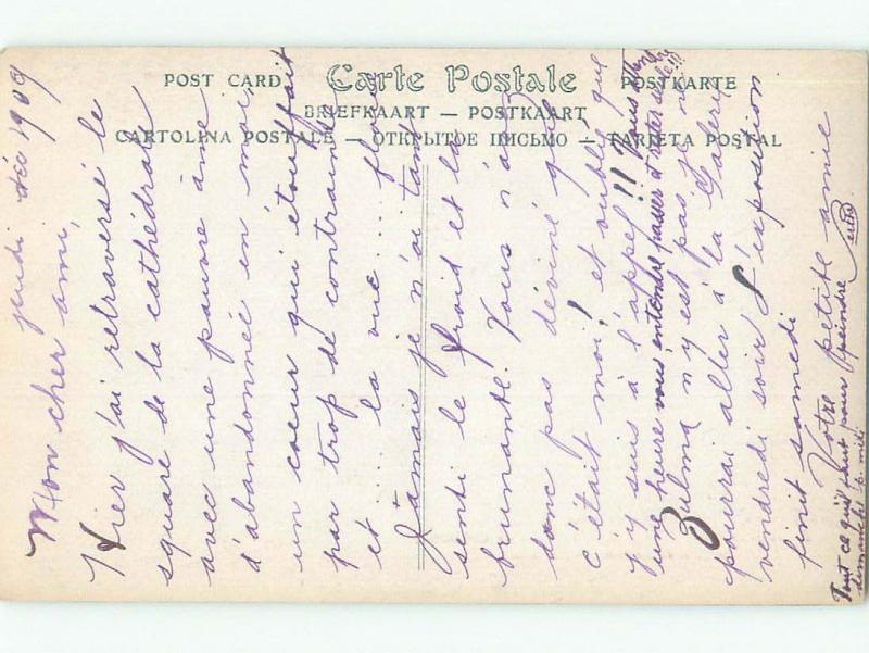 old rppc NICE VIEW Paris France i3516