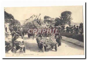 Nice Old Postcard Battle of flowers (automobile) TOP