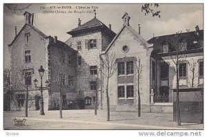 L'Hotel De Ville, Ancien Chateau Des Marquis D'Aix, Aix-les-Bains (Savoie), F...