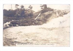 LP75   Ontario, Ont., Canada, postcard, Parry Sound, Moon 