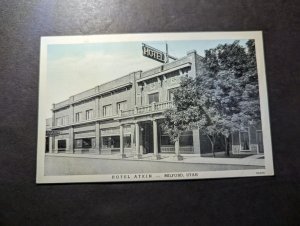 Mint USA Postcard Hotel Atkin Milford UT Utah