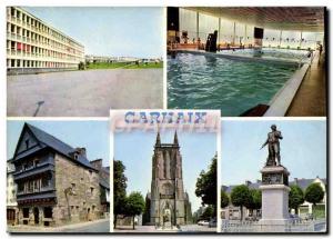 Postcard Modern Carhaix The Lycee Pool home Senechal of L & # 39eglise and To...