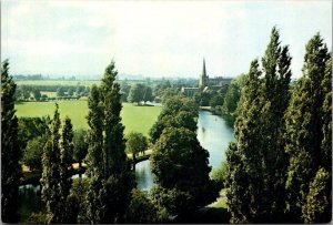 England Stratford-Upon-Avon View From Shakespeare Memorial Theatre