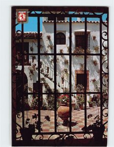 Postcard Cordova courtyard, Córdoba, Spain