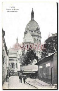 Postcard Old Paris Rue de la Barre (Montmartre)