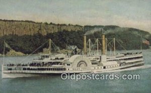 Steamboat Mary Powell, Albany, New York, NY USA Steam Ship Unused 