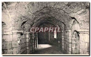 Old Postcard Tournus Saint Philibert Church ambulatory The Crypt