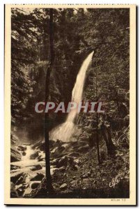 Postcard From Old Waterfall Luchon Vallee Du Lys