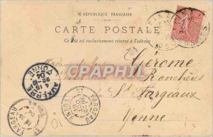 Old Postcard Epinal Museum and Library