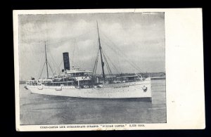 LS3791 - Union Castle Liner - Durham Castle - postcard