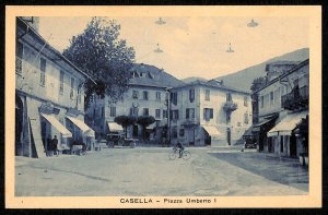 ab2339 - VINTAGE POSTCARD GENOA Province: Box - Piazza Umberto I -