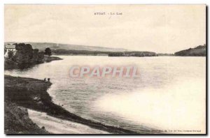 Aydat Old Postcard Lake