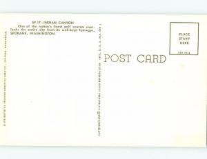 Pre-1980 GOLF COURSE Spokane Washington WA ho6791