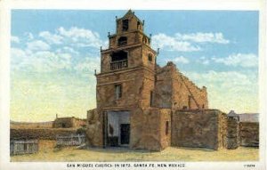 San Miguel Church in Santa Fe, New Mexico