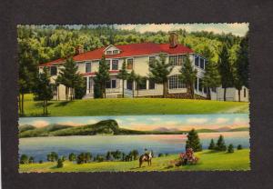 ME Mt Mount Kineo Hotel Inn Moosehead Lake Greenville Maine Rockwood Postcard