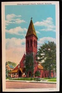 Vintage Postcard 1917 Grace Episcopal Church, Paducah, Kentucky (KY)